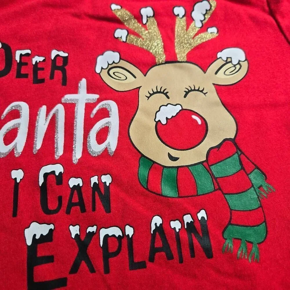 Holiday Time Christmas shirt S6/6x